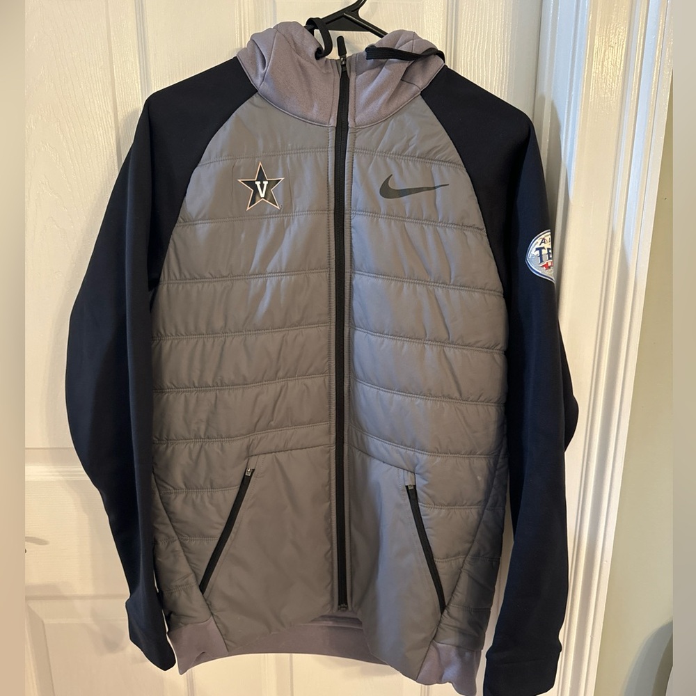 Nike Vanderbilt coat, 2018 Texas Bowl, official staff apparel
